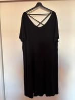 Zwarte zachte lange jurk van bpc maat 52/54, Kleding | Dames, Ophalen of Verzenden, Zo goed als nieuw, Zwart, Jurk