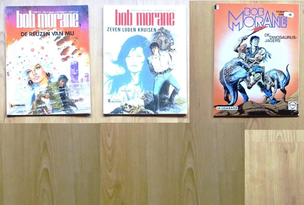 Bob Morane, 3 delen., Boeken, Meerdere stripboeken, Ophalen of Verzenden, Gelezen