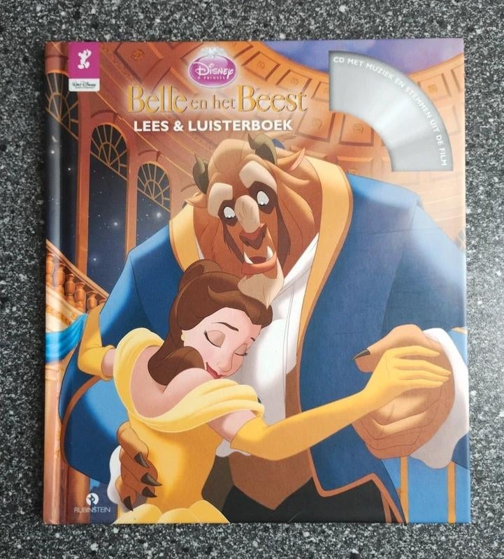 Disney Belle en het Beest Lees & Luisterboek, Verzenden, Disney, Cd, Kind