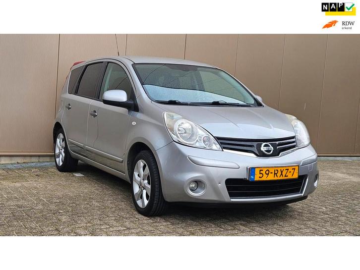 Nissan Note 1.6 Life + vele opties, Auto's, Nissan, Bedrijf, Te koop, Note, ABS, Airbags, Airconditioning, Bluetooth, Boordcomputer