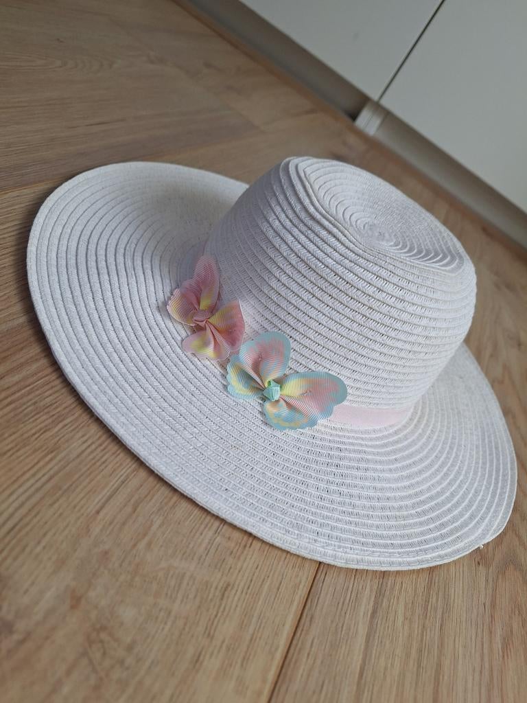 Zomerhoedje H&M, Kinderen en Baby's, Kinderkleding | Petten en Hoeden, Ophalen of Verzenden, Zo goed als nieuw, 110 t/m 116, Meisje