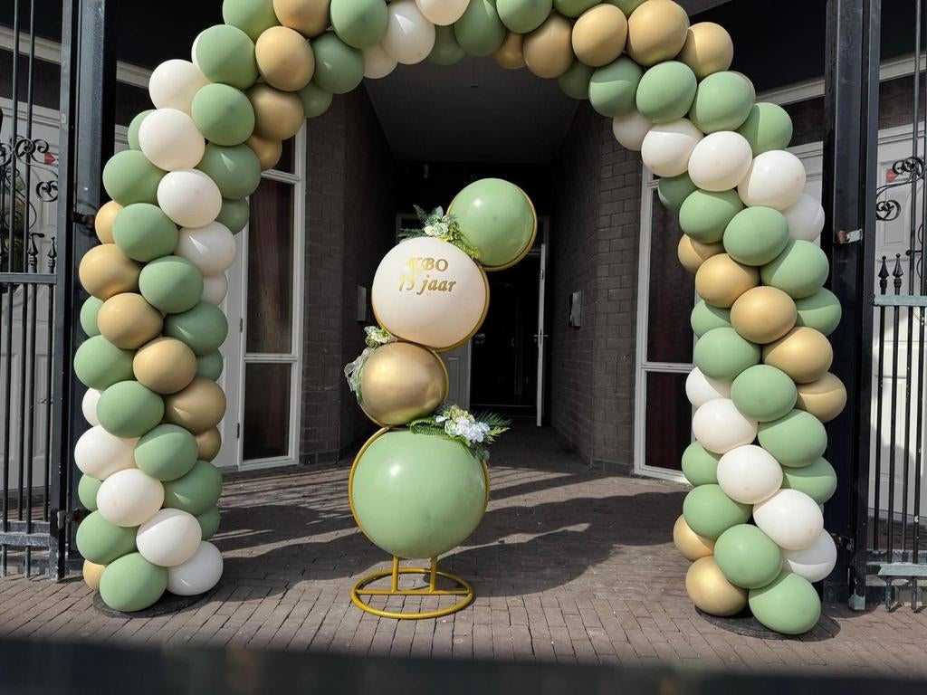 Feest ballonnen decoratie, Ophalen of Verzenden, Zo goed als nieuw, Versiering, Geboorte of Huwelijk