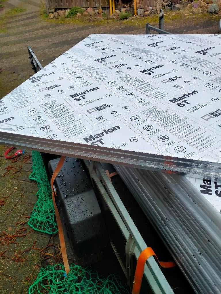 Polycarbonaat platen, Dieren en Toebehoren, Vogels | Hokken en Kooien, Ophalen, Nieuw, Kunststof, Volière