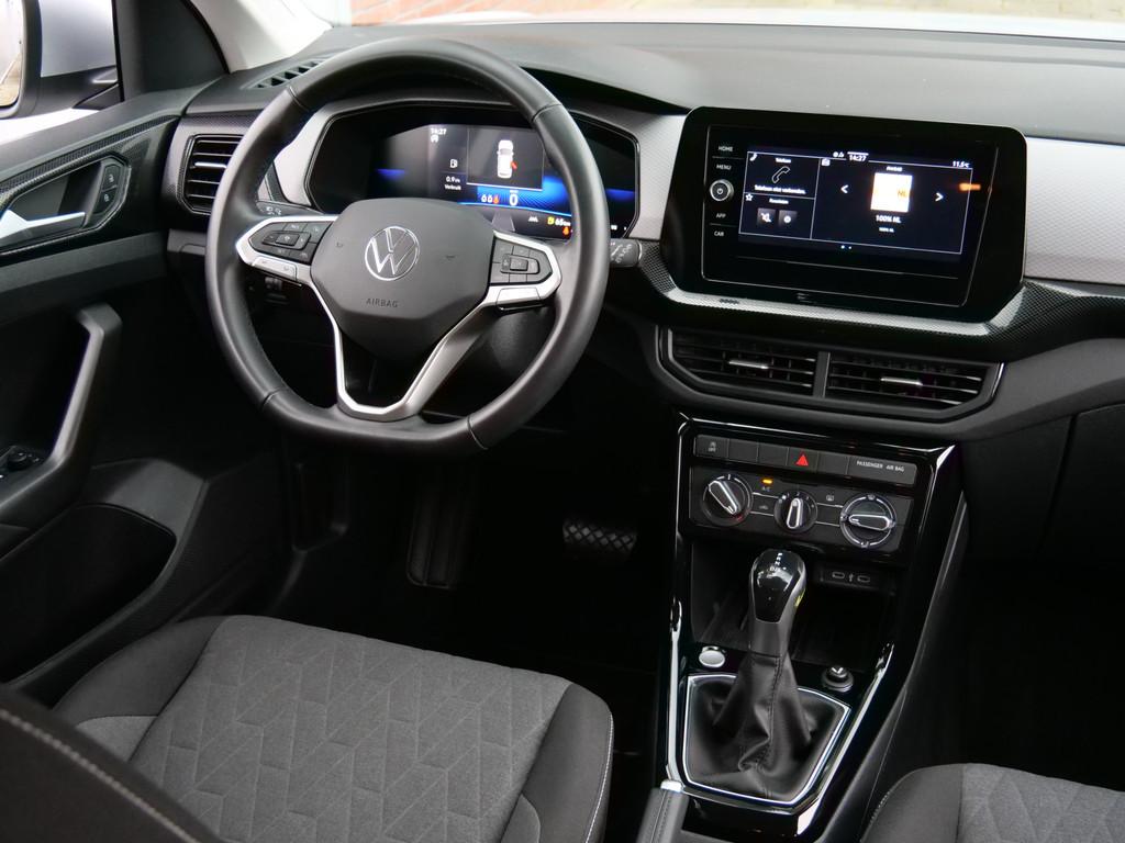 Volkswagen T-Cross 1.0 TSI 116pk Life Edition Automaat LED /, Auto's, 116 pk, Bedrijf, 650 kg, 3 cilinders
