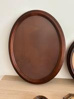 Grote houten ovale lijst, Huis en Inrichting, Woonaccessoires | Lijsten, Ophalen of Verzenden, Zo goed als nieuw, Hout, Minder dan 50 cm