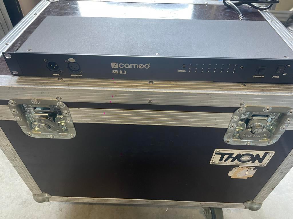 Cameo sb8.3 dmx booster, Ophalen, Zo goed als nieuw, Licht