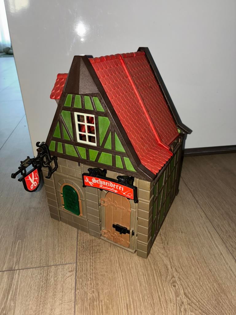 Playmobil 3440 vintage vakwerkhuis kleermaker, Ophalen of Verzenden, Zo goed als nieuw