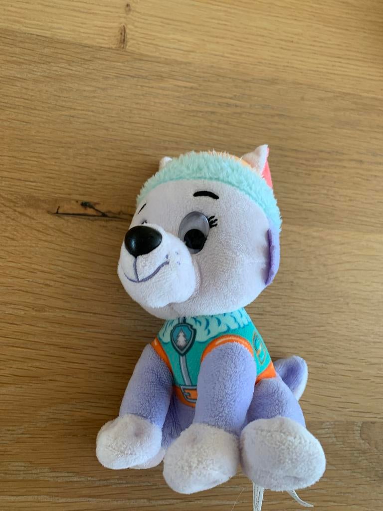 Paw Patrol - Everest knuffel - Zo goed als nieuw, Paars, Overige merken, Zo goed als nieuw, Wasbaar