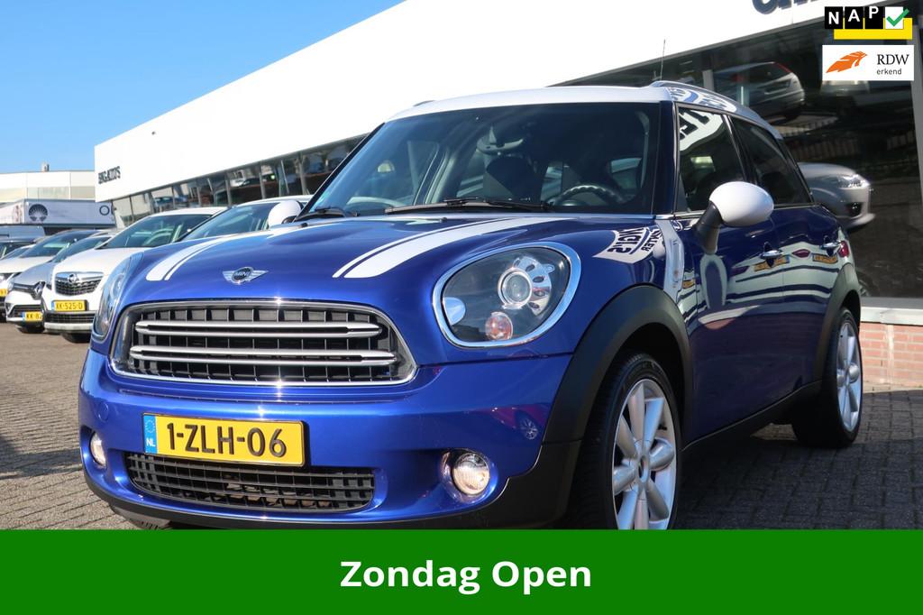 Mini Mini Countryman 1.6 Cooper Knockout Edition 2e EIG_XENO, Auto's, Mini, Voorwielaandrijving, Stof, Gebruikt, Blauw