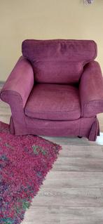 Ikea Ektorp Stoel-Hoes -Paars(kleurnaam Tullinge)  of Rood,, Ophalen, Gebruikt, Overige kleuren, Klassiek, Comfortabel