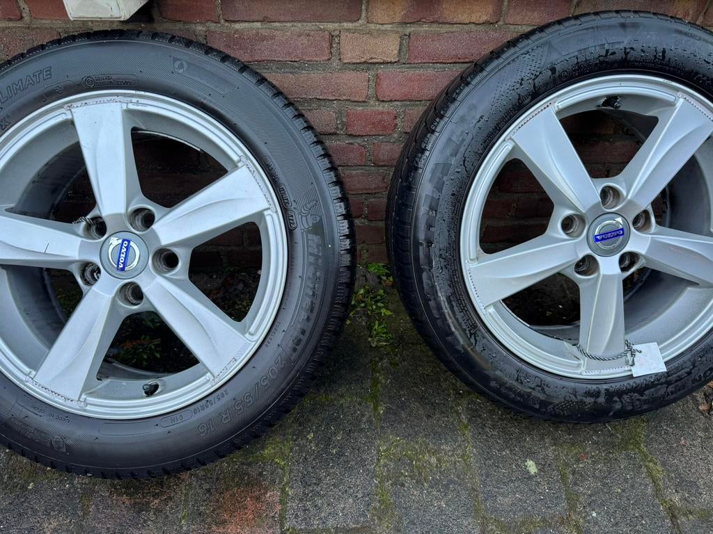 Volvo velgen Type Matres 5x108, Ophalen, Gebruikt, 16 inch, Banden en Velgen