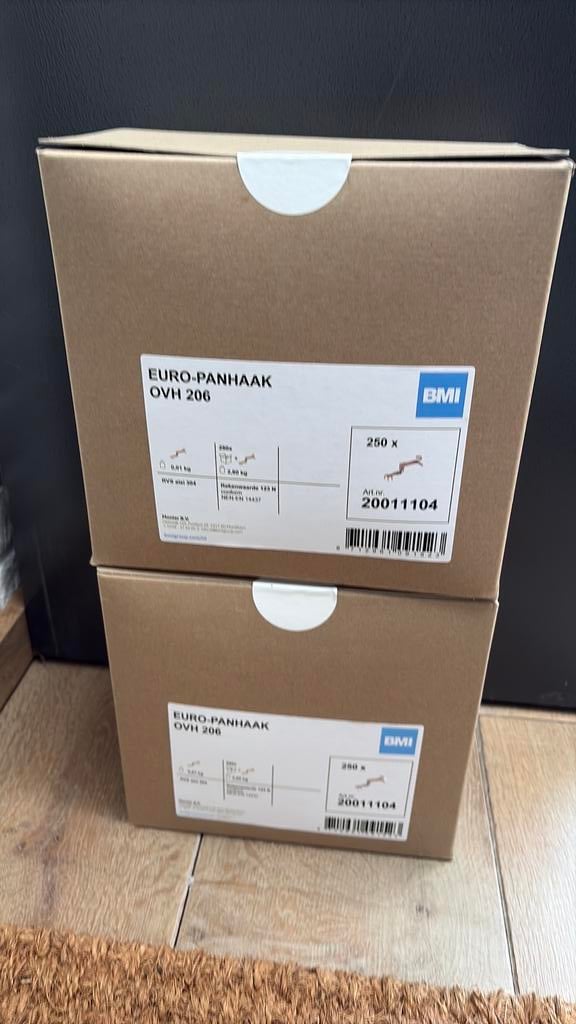 2 Dozen nieuwe OVH 206 BMI MONIER euro panhaken, Ophalen, Nieuw, Overige typen