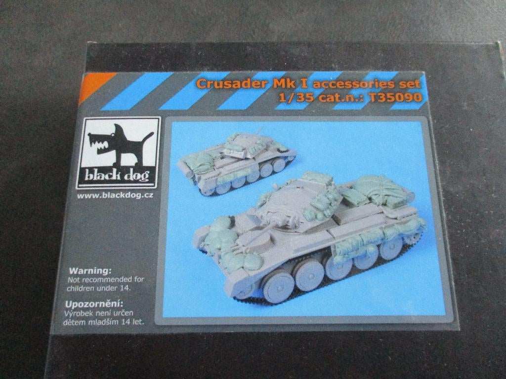 Crusader Mk I accessories set, Overige merken, Tank, 1:32 tot 1:50, Ophalen of Verzenden