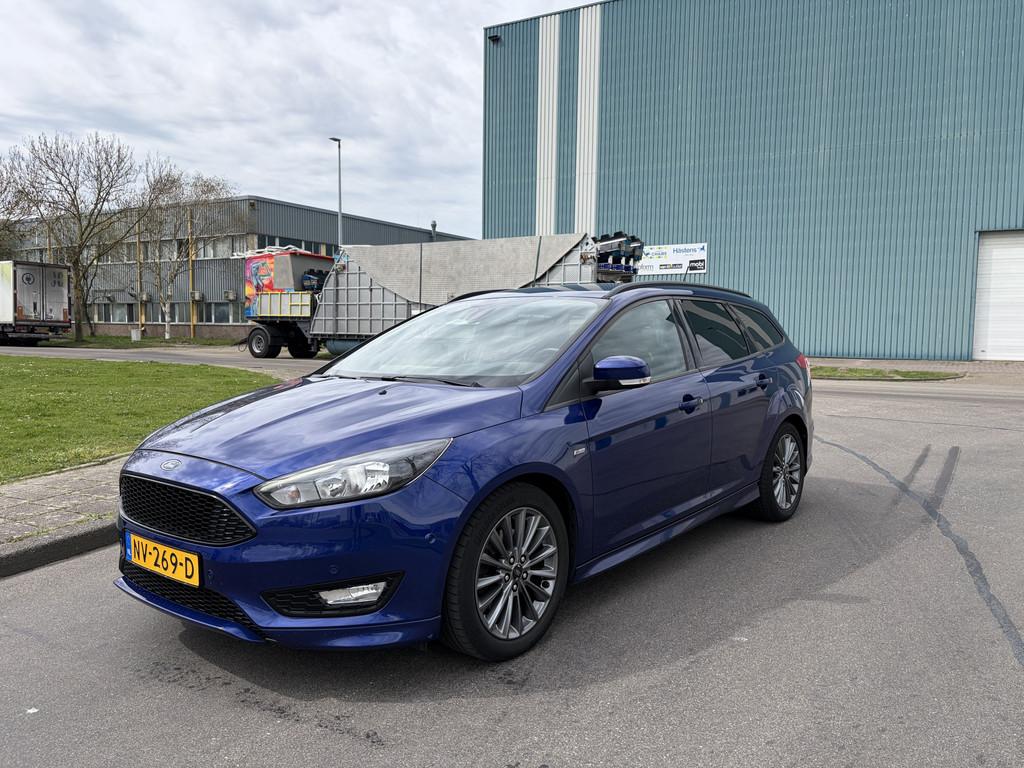Ford FOCUS Wagon 1.5 ST-Line 6-Bak 150 PK. Prachtige en deal, Stof, 4 cilinders, 150 pk, Blauw