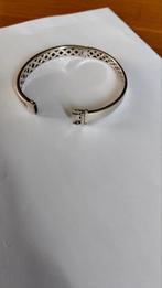 Massief zilveren slaven armband, Ophalen of Verzenden, Zilver, Zilver