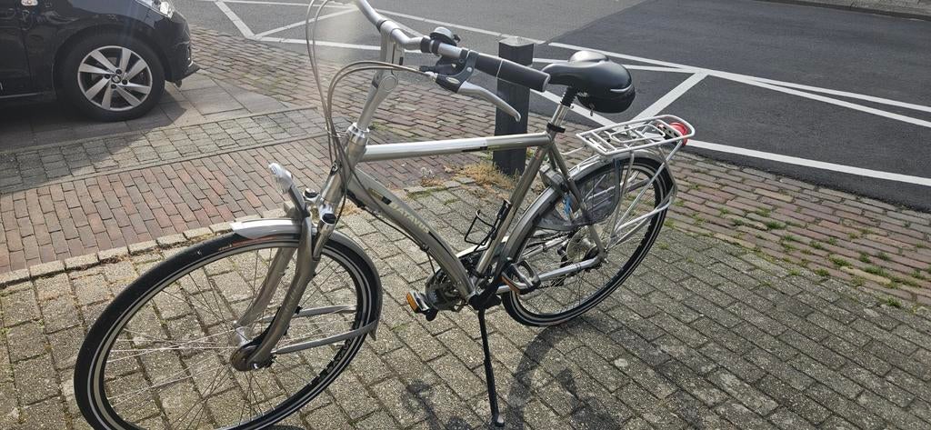 Batavus Compass Herenfiets met 57 cm frame, Gebruikt, Versnellingen, 56 cm of meer, Ophalen