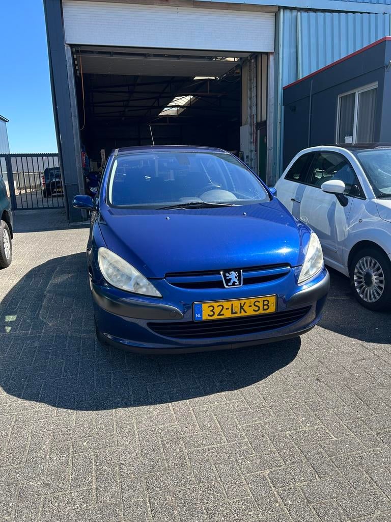 Peugeot 307 1.6 16V 5DRS 2003 Blauw, Voorwielaandrijving, Stof, 4 cilinders, Blauw