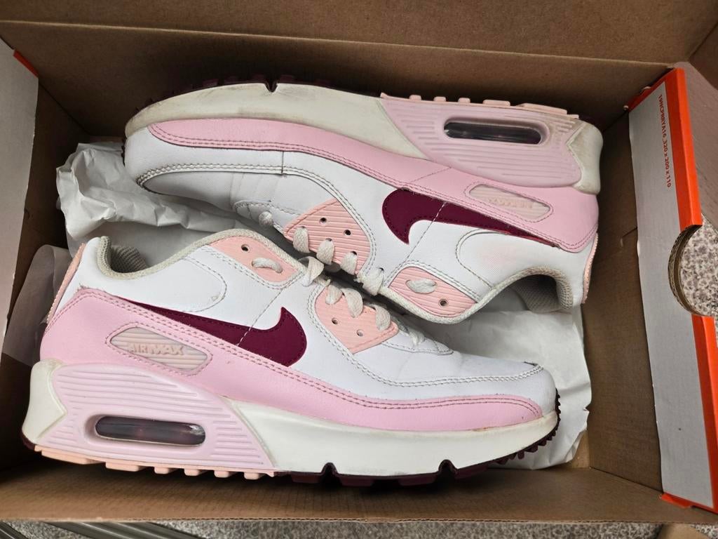 Nike air max 90 maat 38,5 Pink Foam patta 1 one qs og, Overige kleuren, Ophalen of Verzenden, Sneakers of Gympen, Gedragen