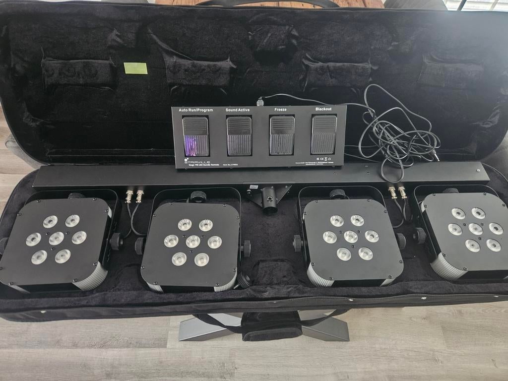 Stairville stage led verlichting, Ophalen, Audio