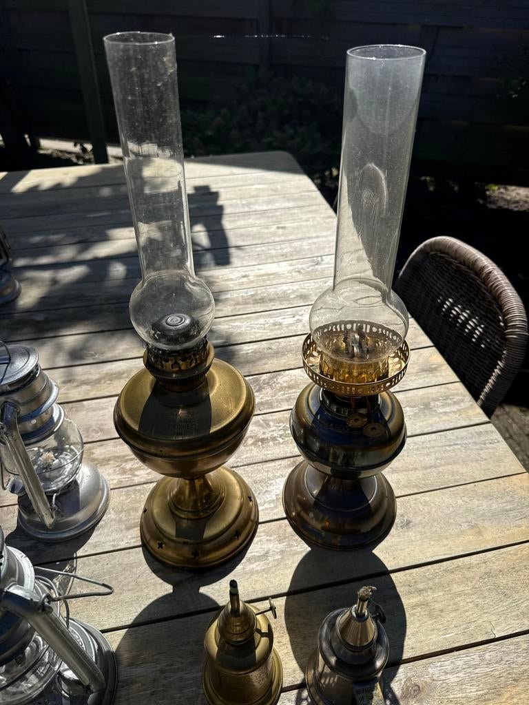 Antiek lampen en antieke artikelen te koop, Ophalen of Verzenden