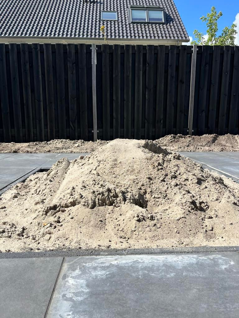 Gratis wit straatzand af te halen, Tuin en Terras, Zand, Ophalen of Verzenden, Gebruikt, Straatzand