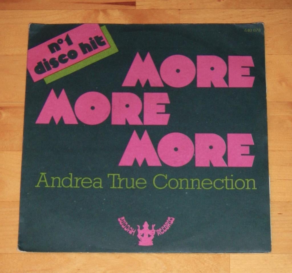 7" single - Andrea True Connection - More, More, More -disco, Ophalen, Gebruikt, Pop