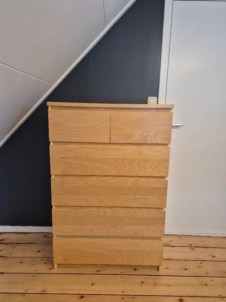 Ladekast ikea MALM, Huis en Inrichting, Ophalen, 5 laden of meer, 100 tot 150 cm, 50 tot 100 cm