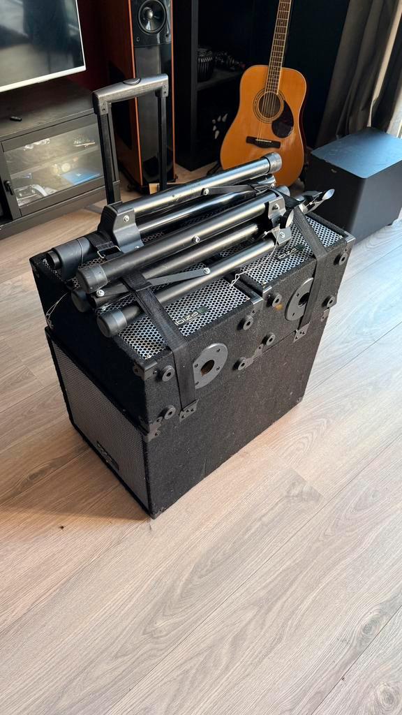 Ibiza Sound PA speaker systeem, speakertoppen en subwoofer, Audio, Tv en Foto, Luidsprekers, Zo goed als nieuw, Subwoofer, 120 watt of meer