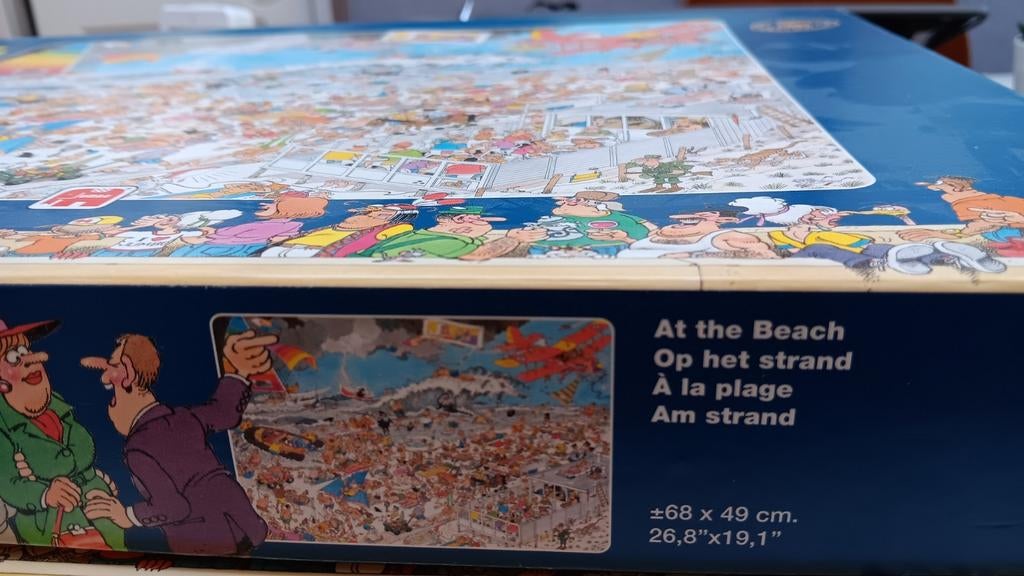 Jan van Haasteren Op het strand 1000 stukjes, Ophalen