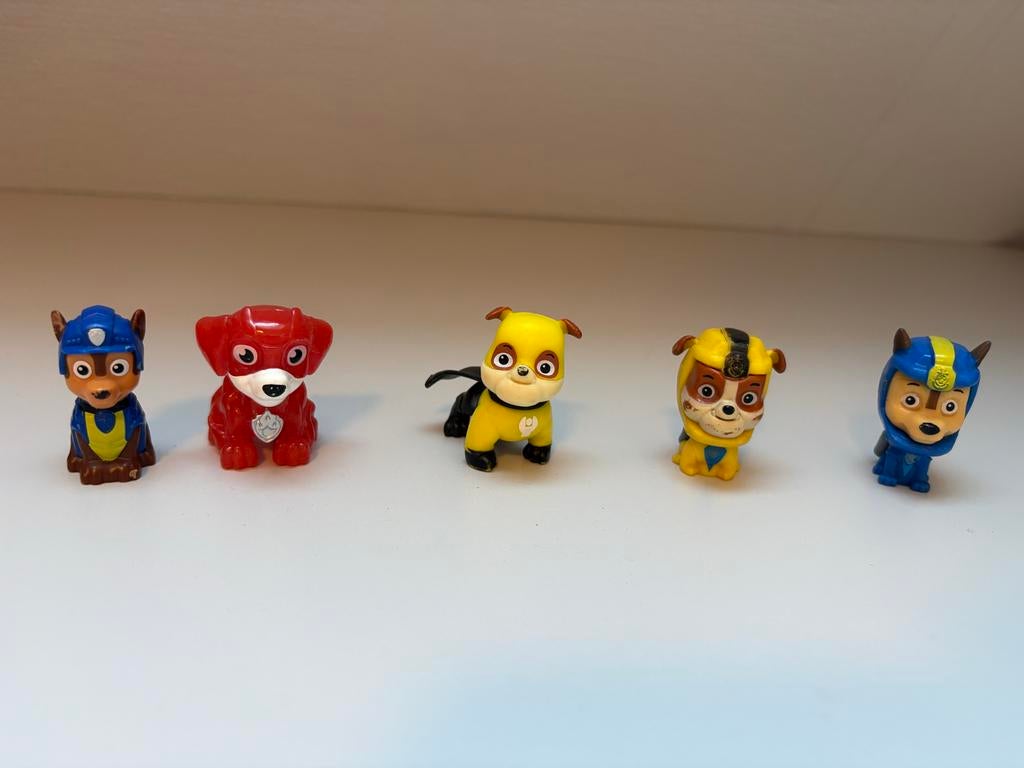 Paw Patrol Figuren Set - 5 Stuks, Ophalen of Verzenden, Gebruikt, Jongen of Meisje