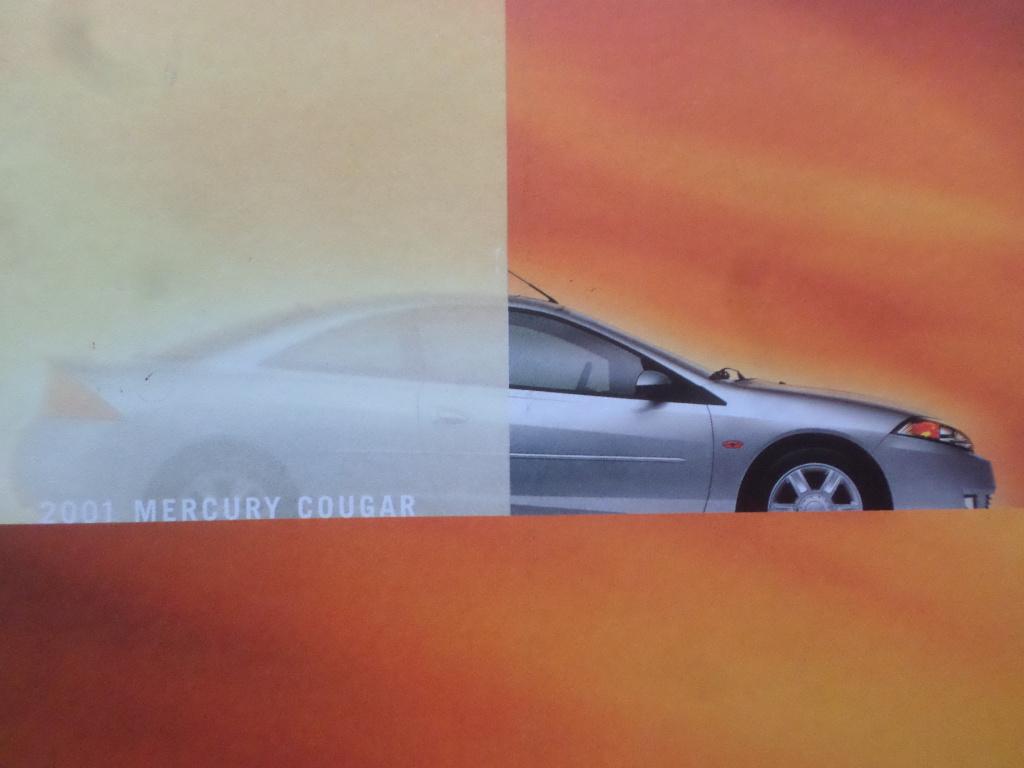 Ford Mercury Cougar 2001 Brochure, Ophalen of Verzenden, Zo goed als nieuw, Ford