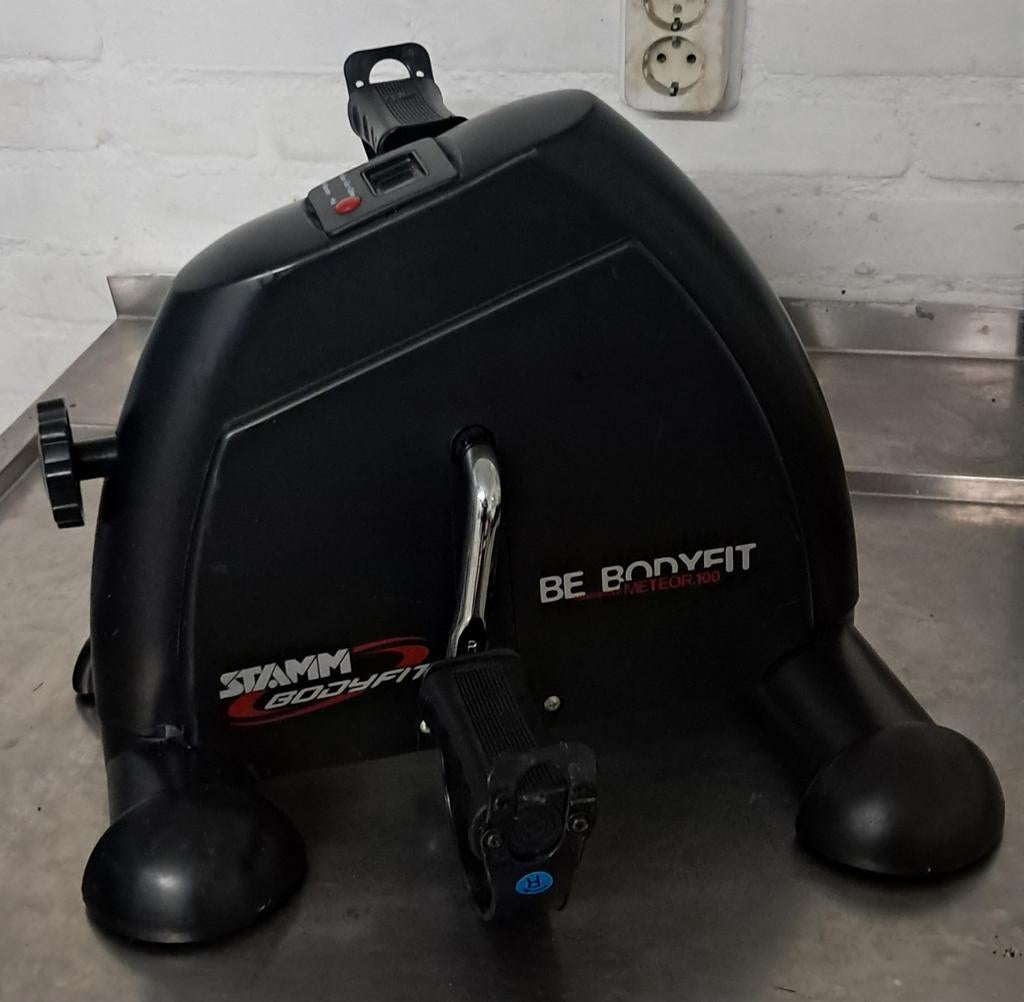 Minitrimmer Meteor 100 Be Bodyfit Bike hometrainer, Ophalen, Overige typen, Zo goed als nieuw, Metaal