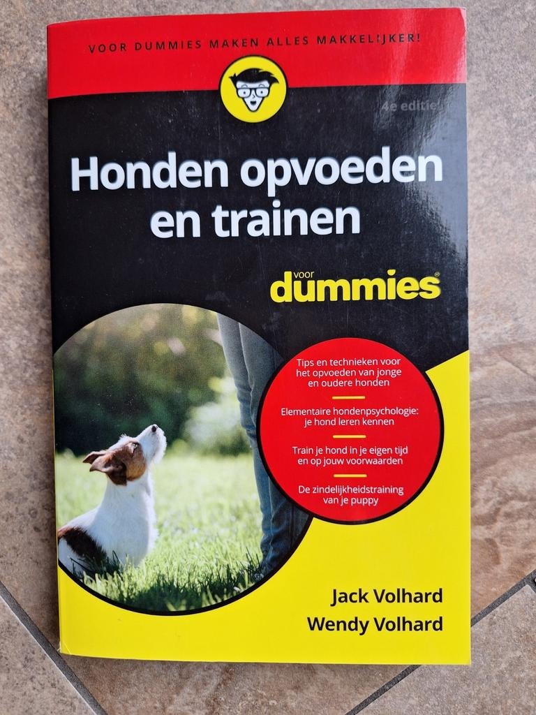 Honden opvoeden en trainen voor Dummies, Boeken, Ophalen of Verzenden, Zo goed als nieuw, Honden