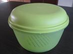 Tupperware sla bol of ruimtebol, met rooster, Ophalen of Verzenden, Zo goed als nieuw, Groen, Overige typen