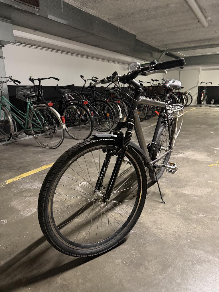 Heren Fietsen – 21 versnellingen – maat M – goed werkend, 28 inch, Gebruikt, Meer dan 20 versnellingen, 53 tot 57 cm