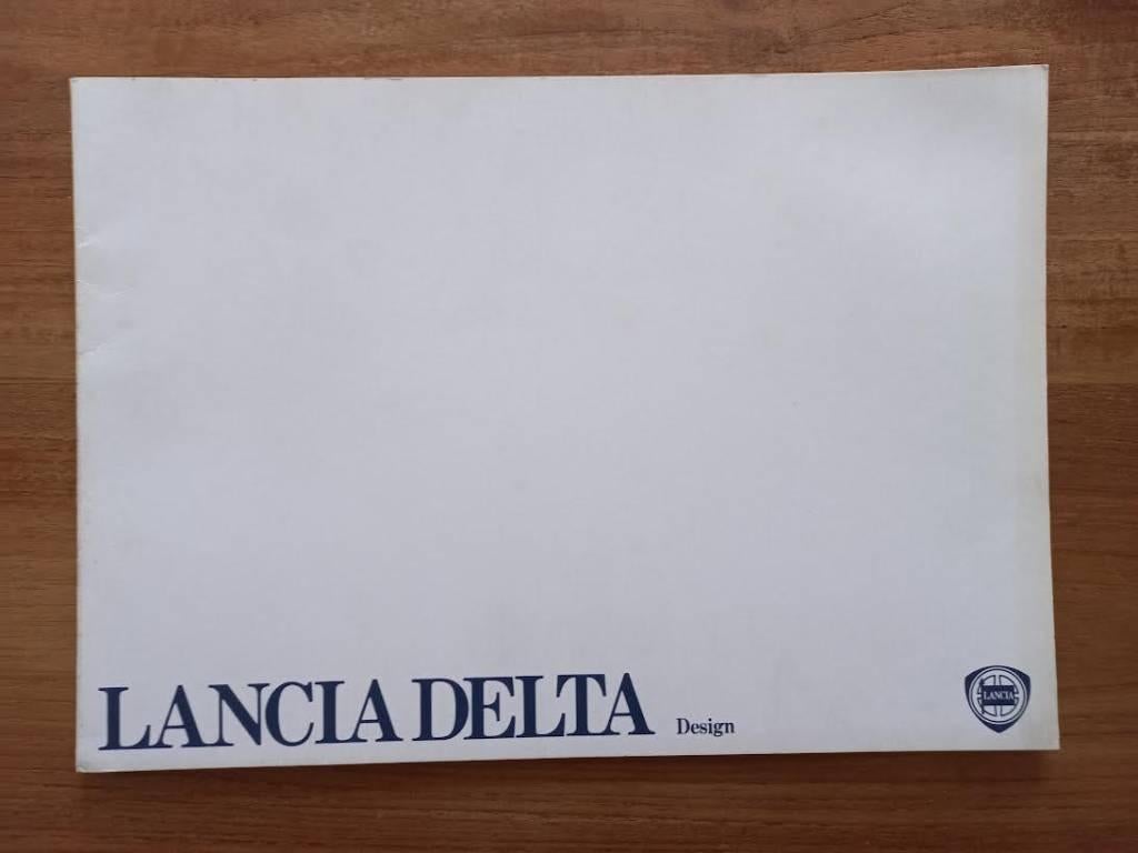 Lancia Delta Design Catalogus 09-1979., Boeken, Lancia Pubbliche Relazioni #88799027, Ophalen of Verzenden, Zo goed als nieuw