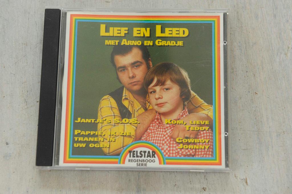 Lief en Leed met Arno en Gradje 14 geweldige nummers, Cd's en Dvd's, Verzenden, Zo goed als nieuw, Levenslied of Smartlap