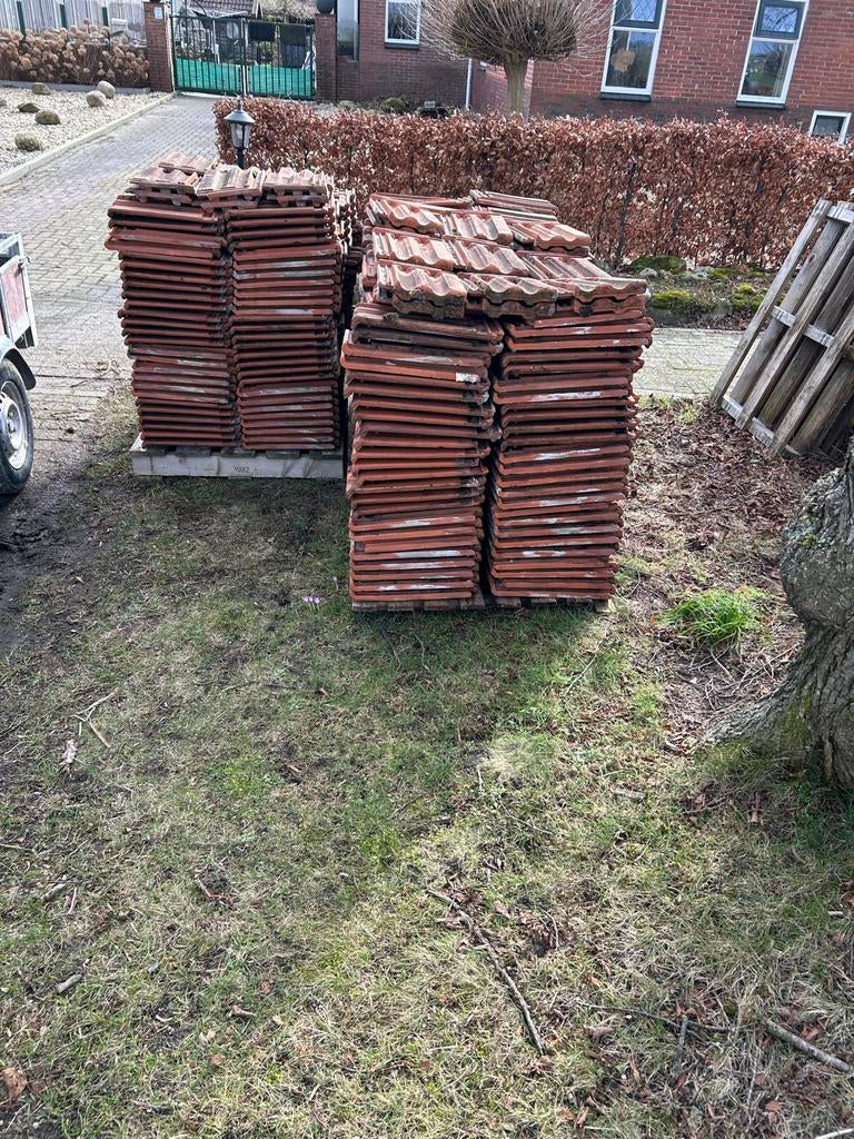Mulden Dakpannen - Steen/Klei, Gebruikt, Steen of Klei, Ophalen of Verzenden, 15 m² of meer