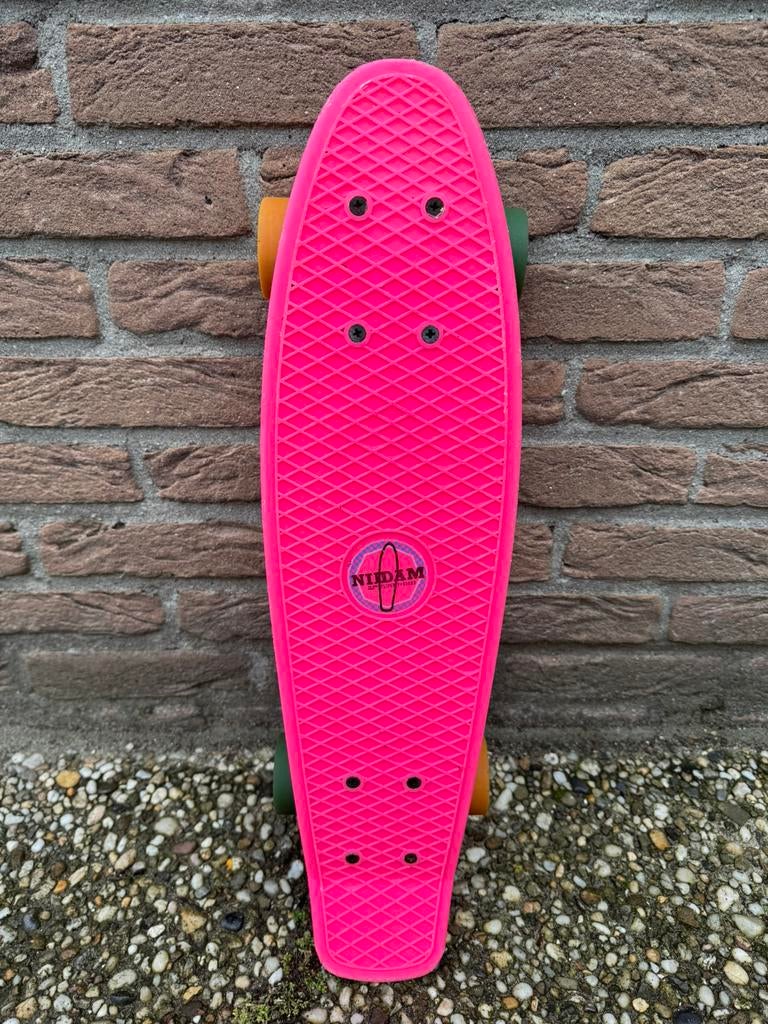 Nijdam Pennyboard - skateboard (goede staat), Sport en Fitness, Skateboarden, Ophalen, Zo goed als nieuw