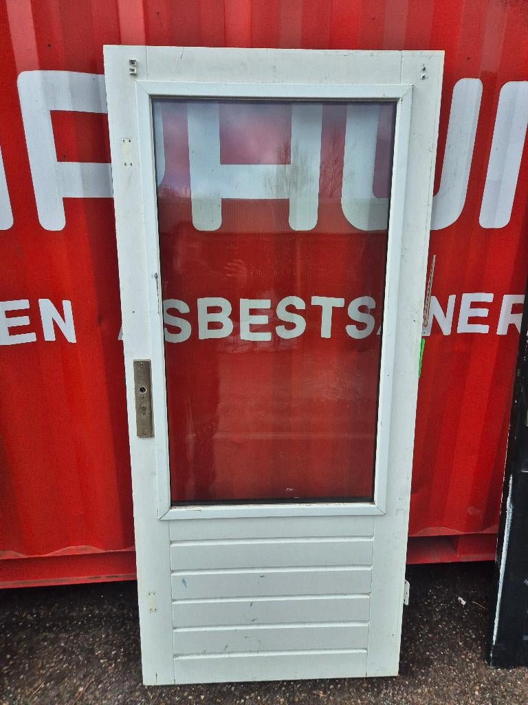 Achterdeur schuurdeur buitendeur deur 195 x 88 ( 076 ), Ophalen, Gebruikt, 120 cm of meer, Nb