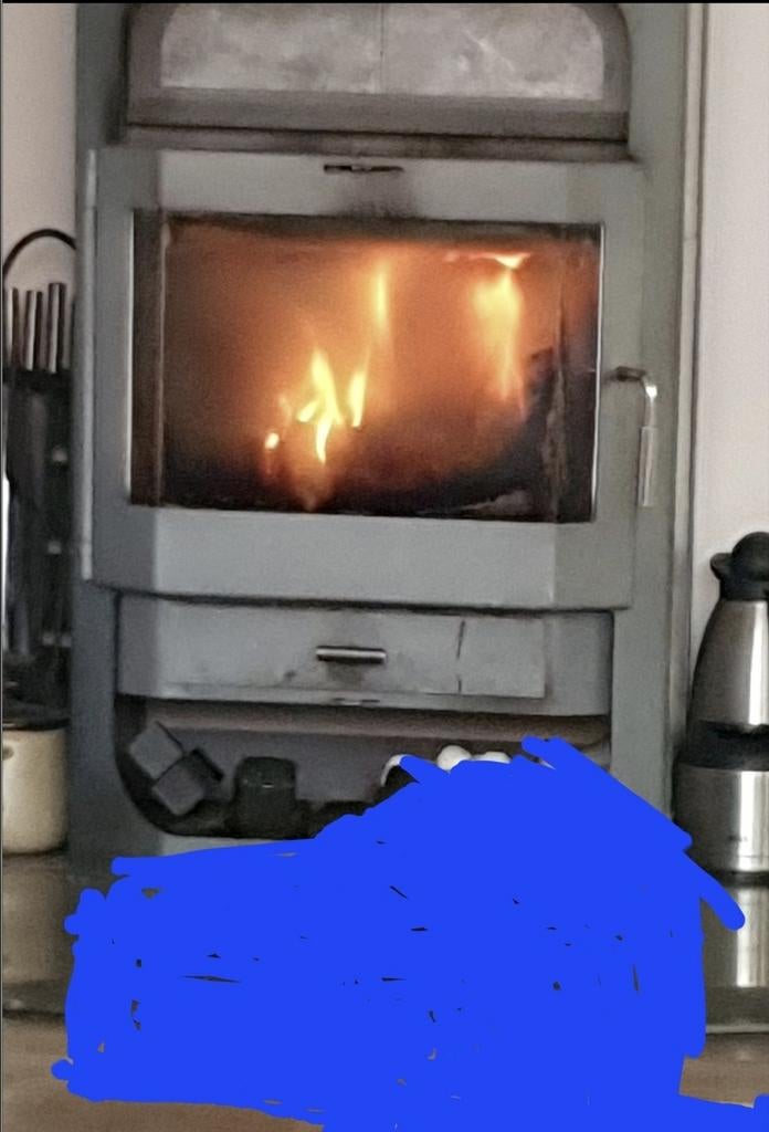 Houtkachel speksteen, Ophalen, Gebruikt, Hout, Houtkachel