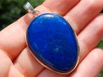 Vanoli Opmerkelijke 935 zilveren kettinghanger lapislazuli, Daiva1973@hotmail.com, Vanoli, Blauw, Amsterdam