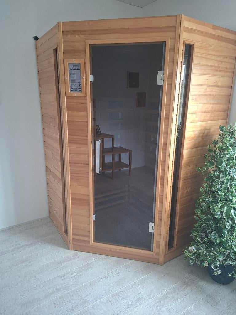Medicab 5 infrarood sauna, Ophalen, Zo goed als nieuw, Complete sauna