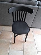 Kroeg stoel hout, Ophalen, Zwart, Zo goed als nieuw, Eén