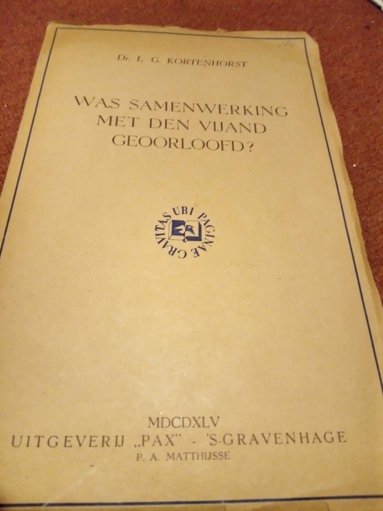 Was samenwerking met den vijand geoorloofd?, Verzenden