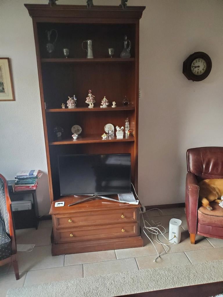 Semie antieke kamerkast GRATIS, Huis en Inrichting, Kasten | Boekenkasten, Ophalen, Gebruikt, 50 tot 100 cm, Minder dan 100 cm