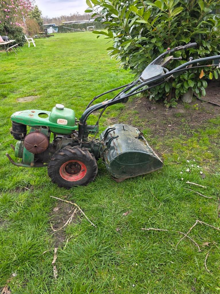 Agria 2400 tuinfrees 2 takt Hirth motor, Ophalen, Gebruikt, Benzine