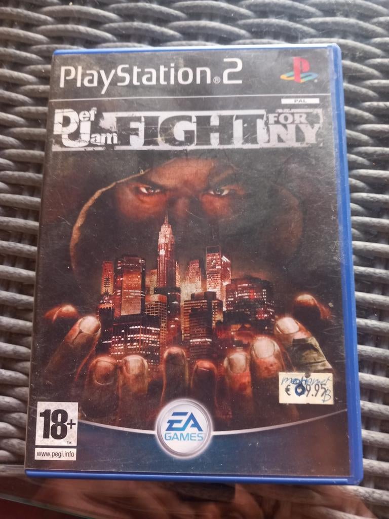 Def Jam Fight for NY - PlayStation 2 (PS2), Gebruikt, Vanaf 18 jaar, Vechten, Electronic Arts Inc., 209 Redwood Shores Pkwy, Redwood City, CA 94065, USA