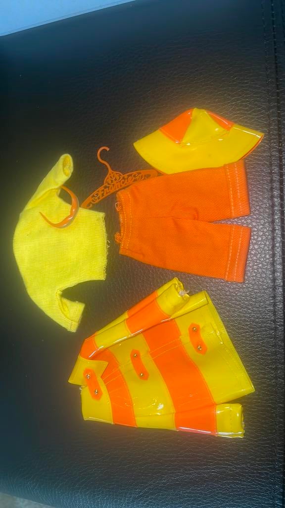 Mattel Barbie Francie 'Clam Diggers' outfit (#1258) uit 1967, Ophalen of Verzenden, Zo goed als nieuw, Kleertjes