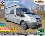 Ford Transit "BIG Nugget" Buscamper, Caravans en Kamperen, Campers, Buscamper of Camperbus, -
-  -, Info@buscampers-zutphen.nl